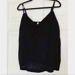 Tie-Front Spaghetti Strap Top